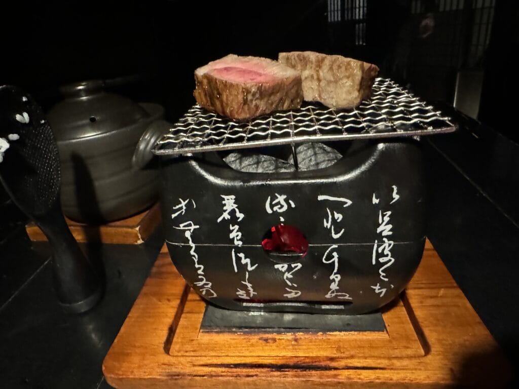 Ninja Dinner Wagyu Steak Tokyo Experiences