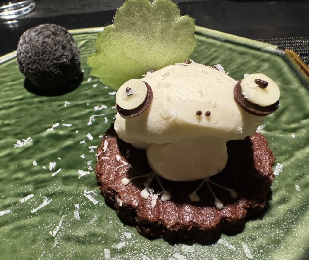 Ninja Dinner dessert