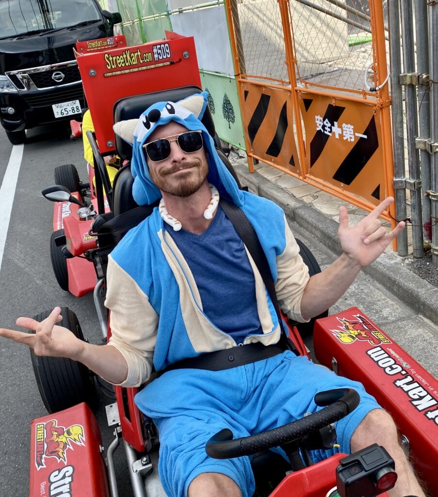 Ryan in Go-Kart