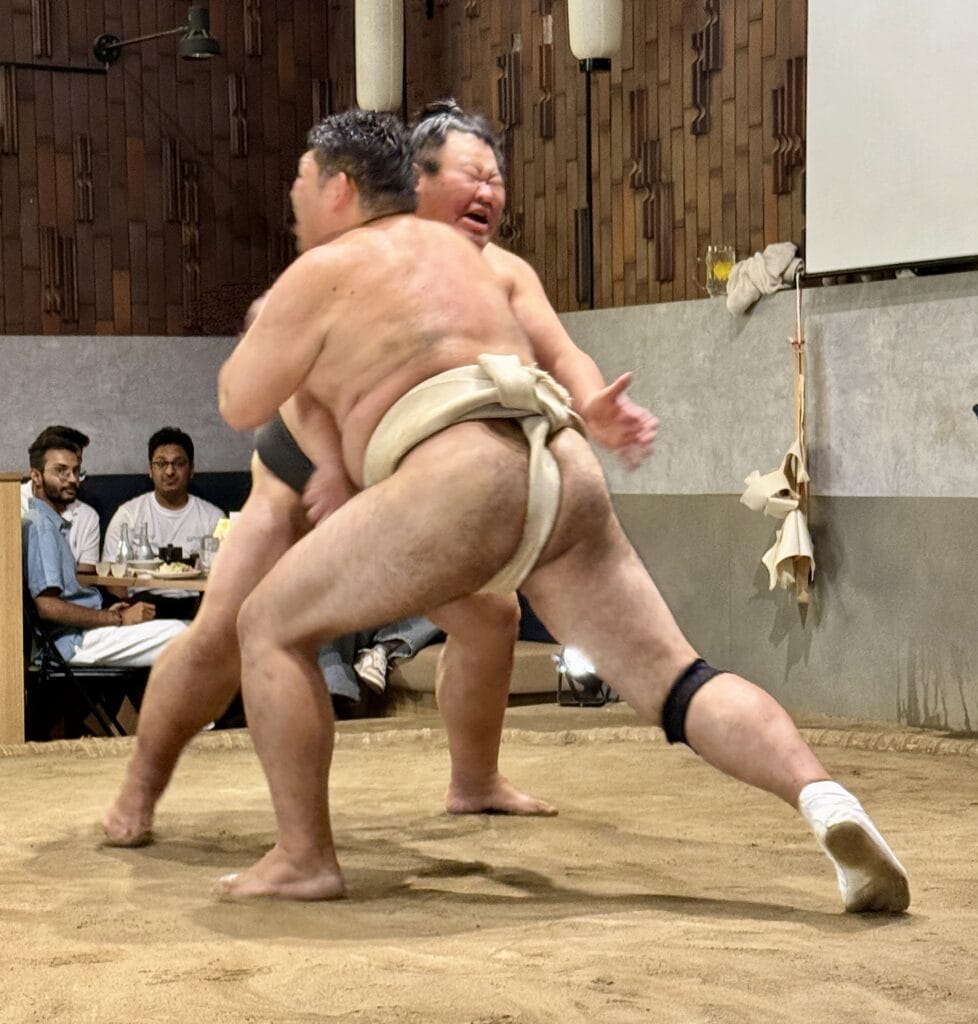 Sumo wrestling