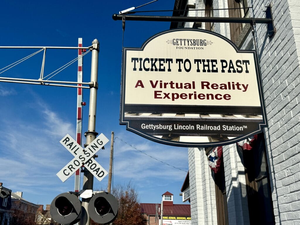 Lincoln Train Station and the Virtual Experience Gettysburg