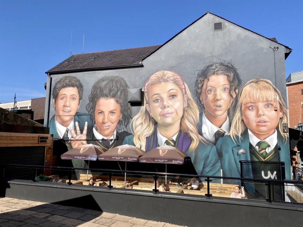 Derry Girls Mural