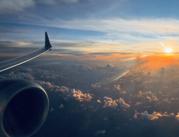 Sunset over the Caribbean