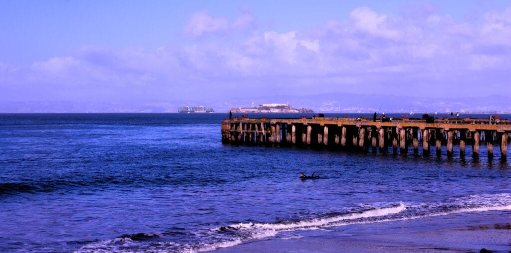 San Francisco Bay in the Presidio
