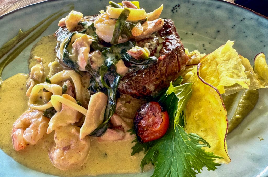 Food at local restaurants in Easter Island