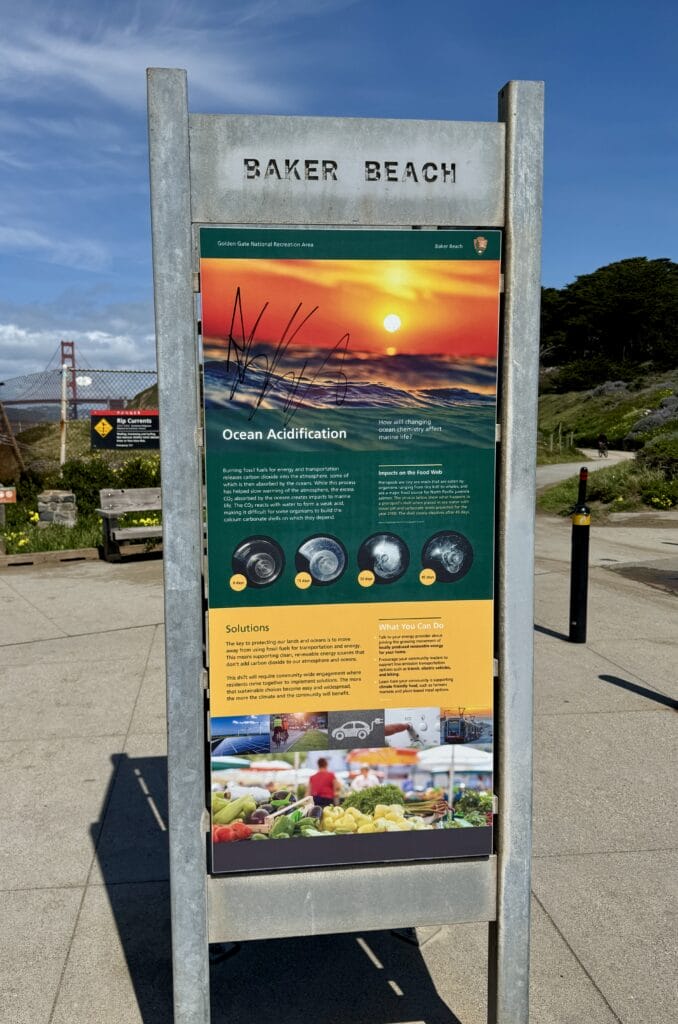 Baker Beach at the Presidio