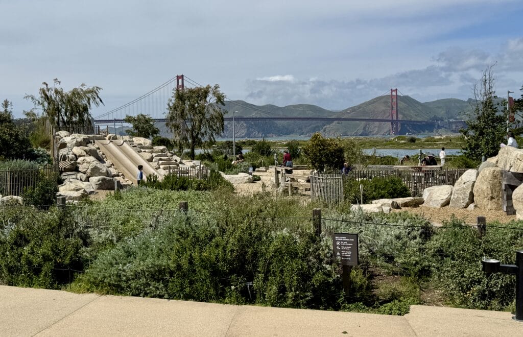Presidio with Golden Gate Bridge