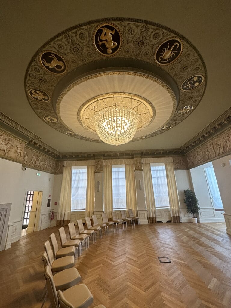 Conference or event room at the Savoia Excelsior Palace Trieste