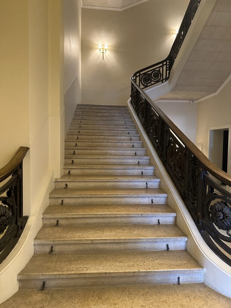 Staircase at Savoia Excelsior Palace Trieste