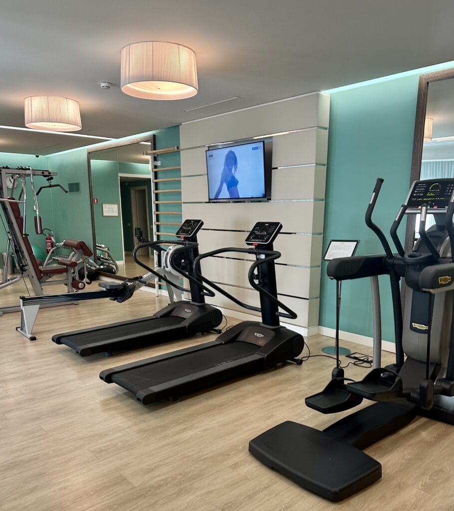 Gym at Savoia Excelsior Palace Trieste