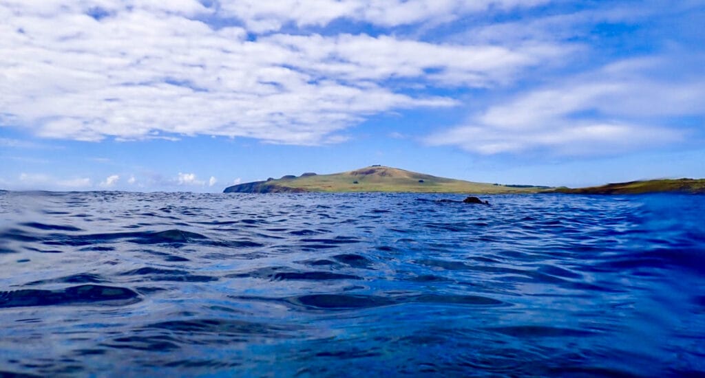 Ocean during snorkeling
