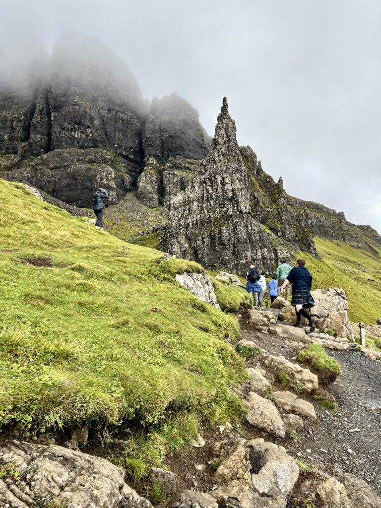 Hiking on the Isle of Skye