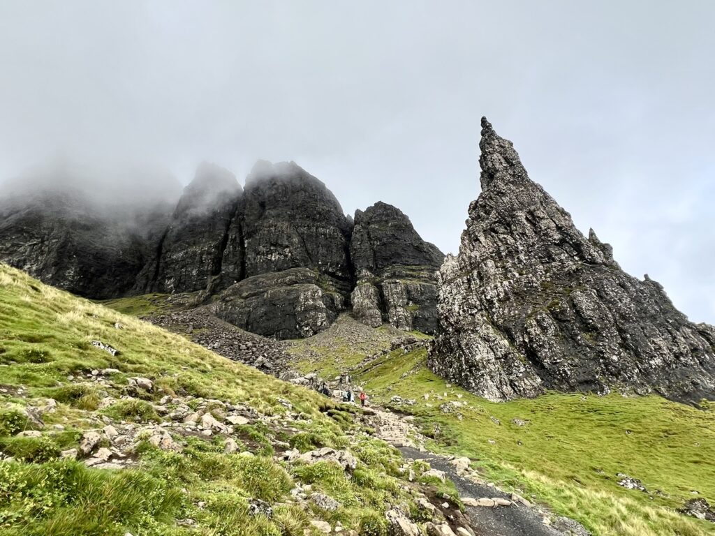 Rock peaks on the Isle of Skye