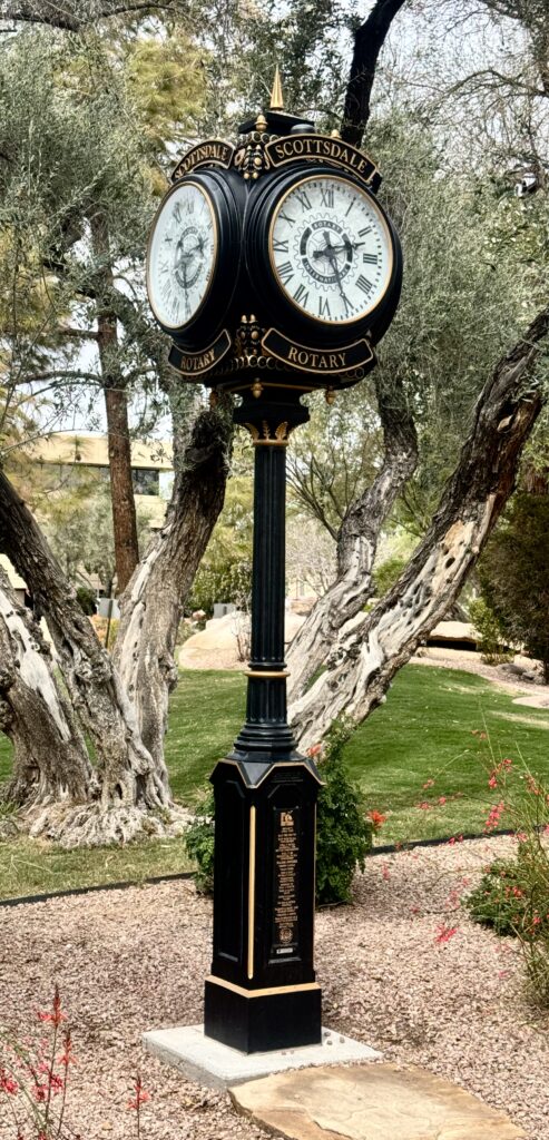 Clock Old Town Scottsdale