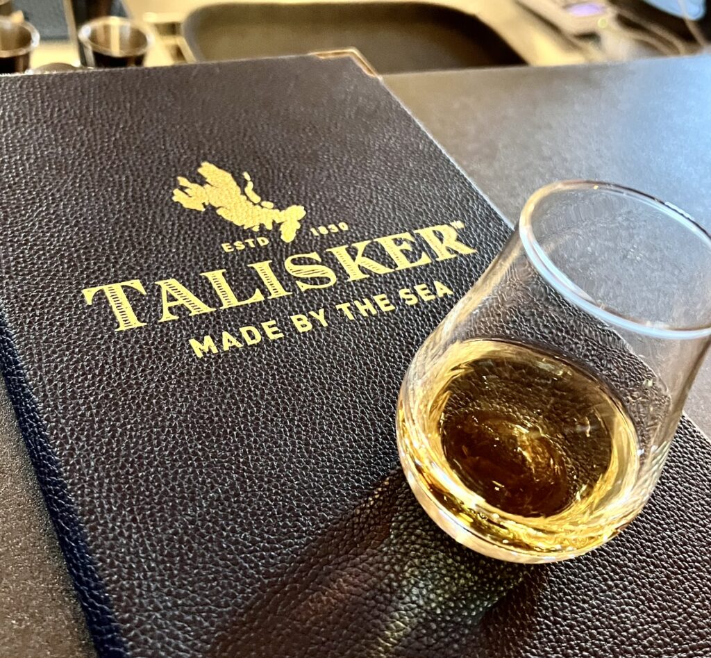 Whiskey at Talisker