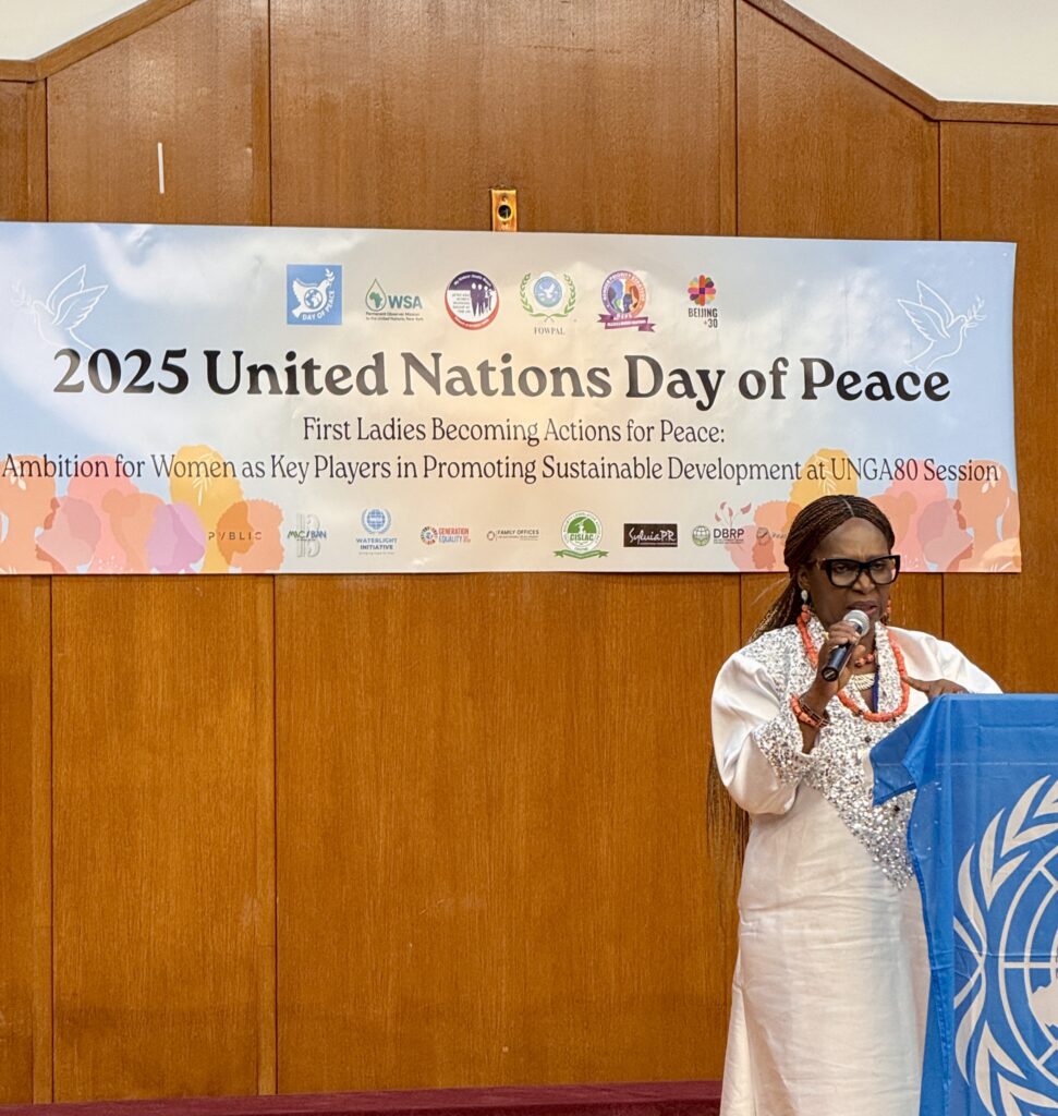 United Nations Day of Peace event