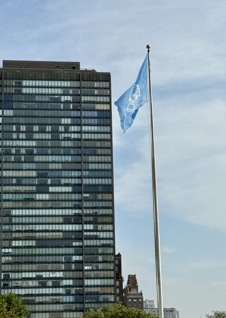 United Nations flag