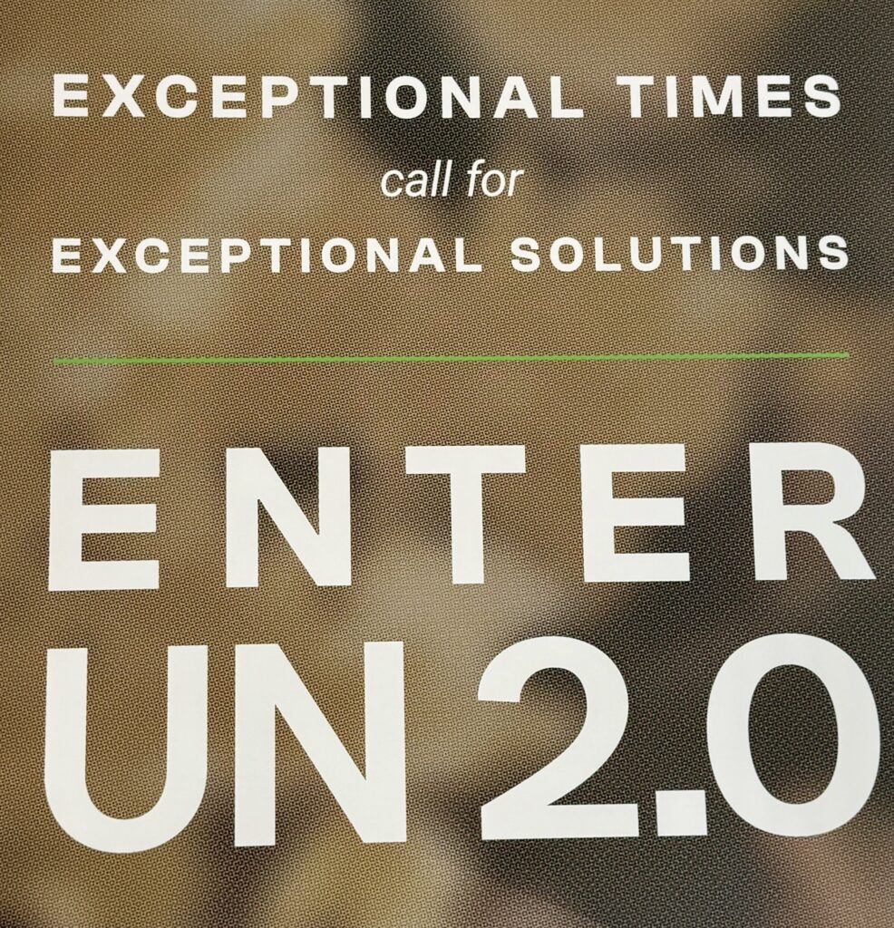 United Nations sign