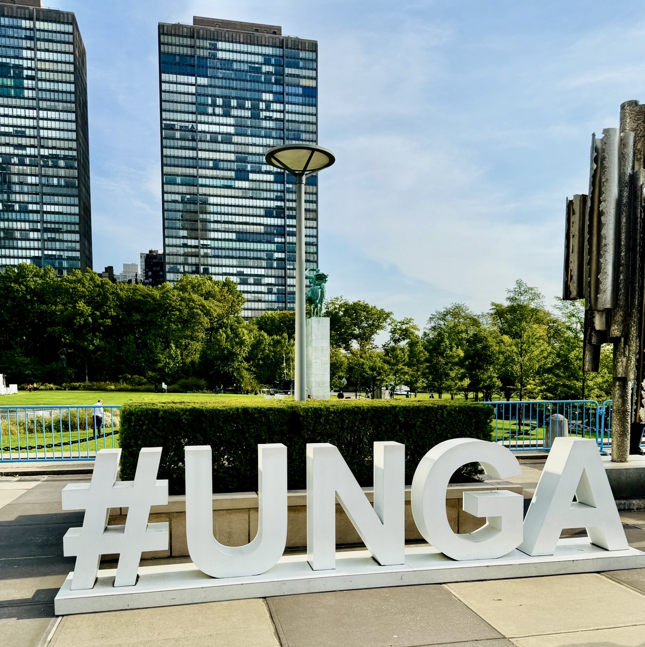 United Nations Campus during the General Assembly 2025