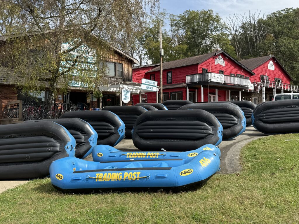 Inflatable rafts