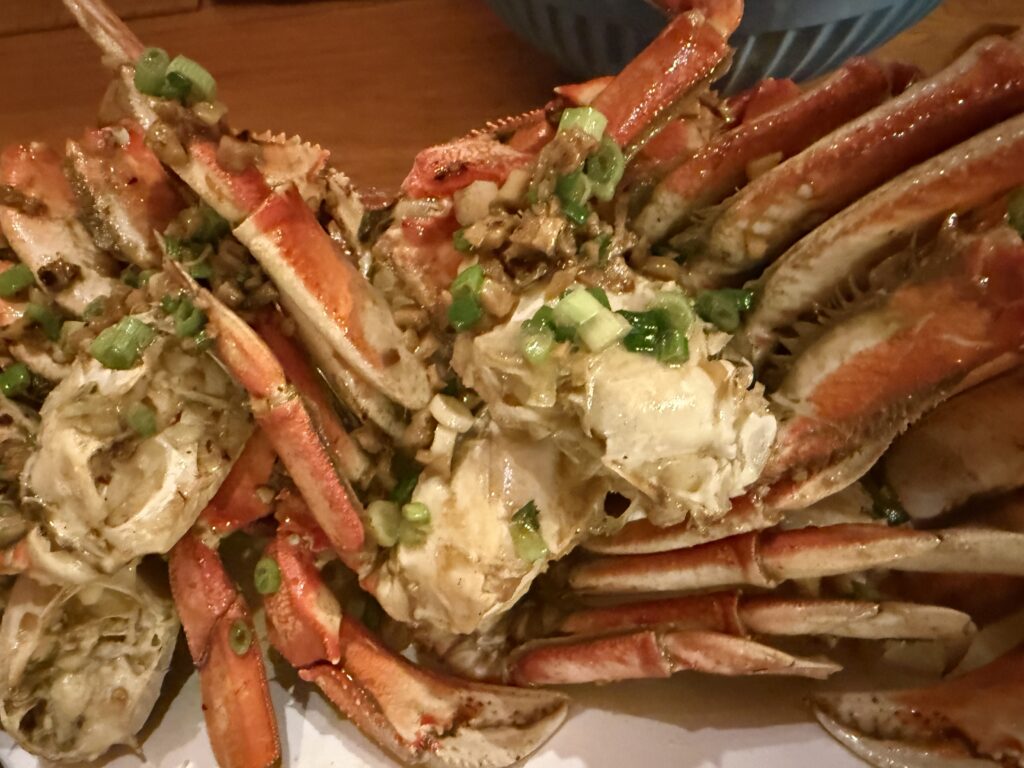 Dungeness Crab, Dungeness Crab with Zesty Ginger-Garlic Butter: A Pacific Northwest Delicacy