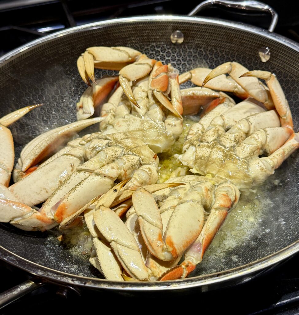Dungeness Crab, Dungeness Crab with Zesty Ginger-Garlic Butter: A Pacific Northwest Delicacy