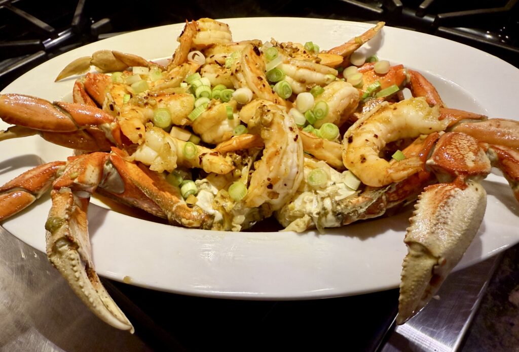 Dungeness Crab, Dungeness Crab with Zesty Ginger-Garlic Butter: A Pacific Northwest Delicacy