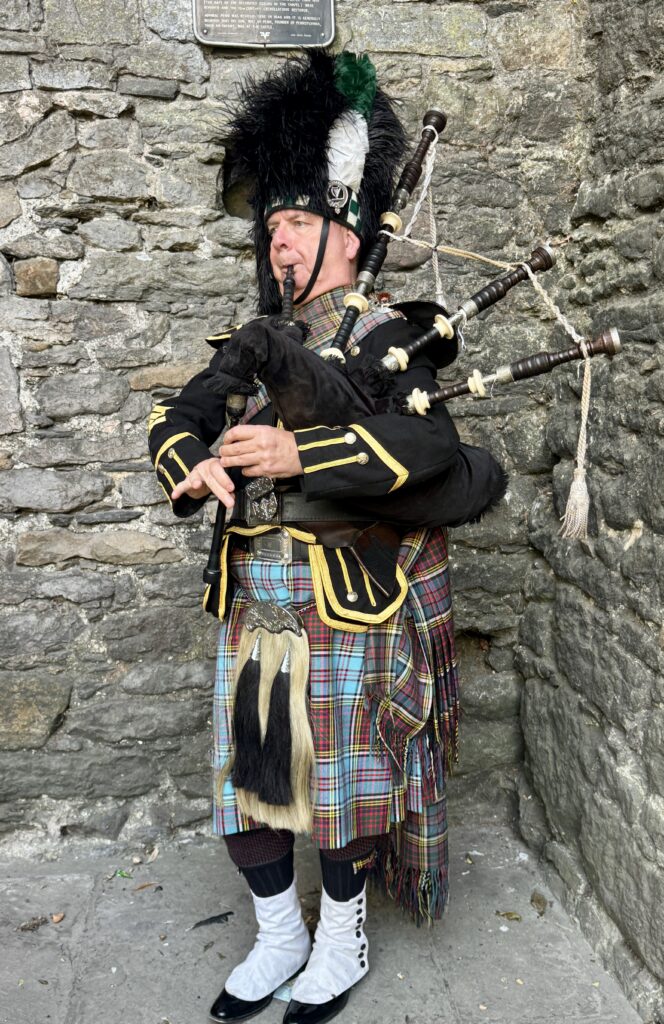 Bagpiper Bunratty Medieval Feast