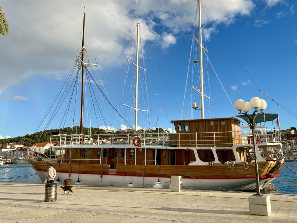Trogir boat