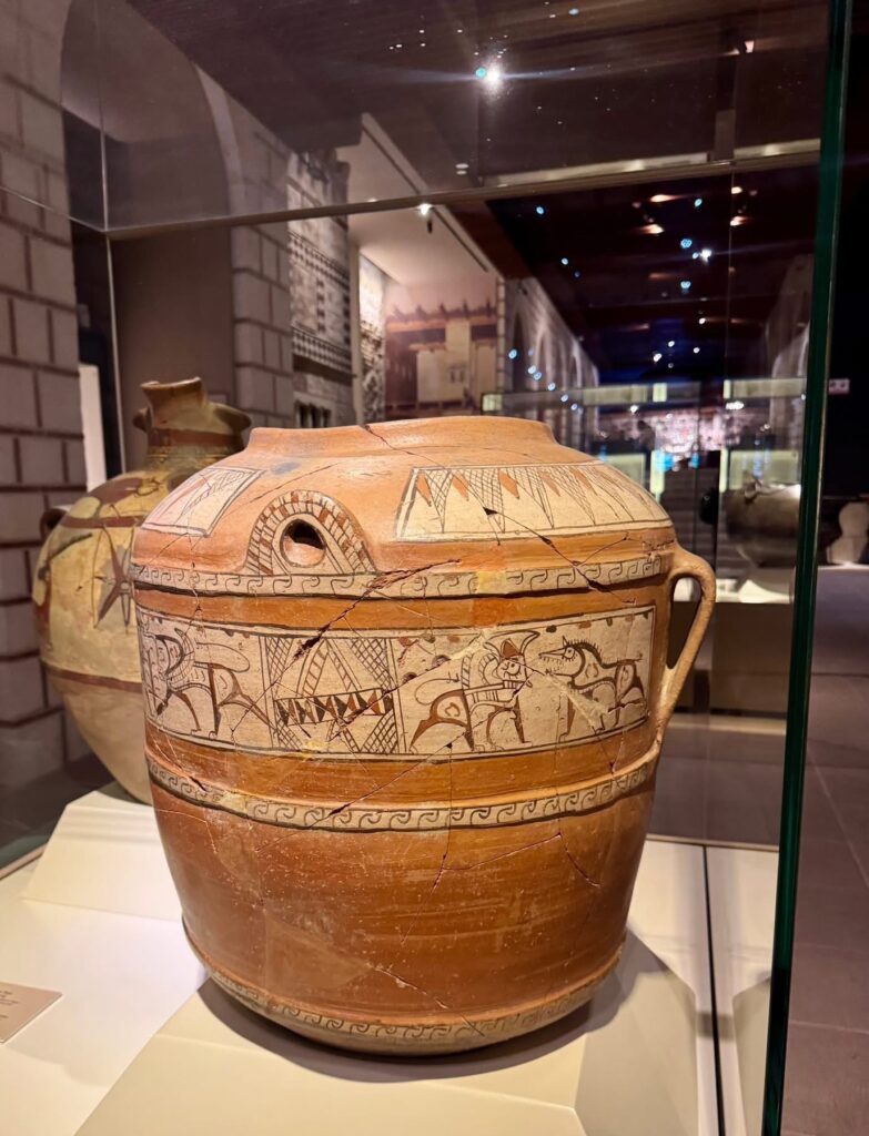 Museum pottery piece