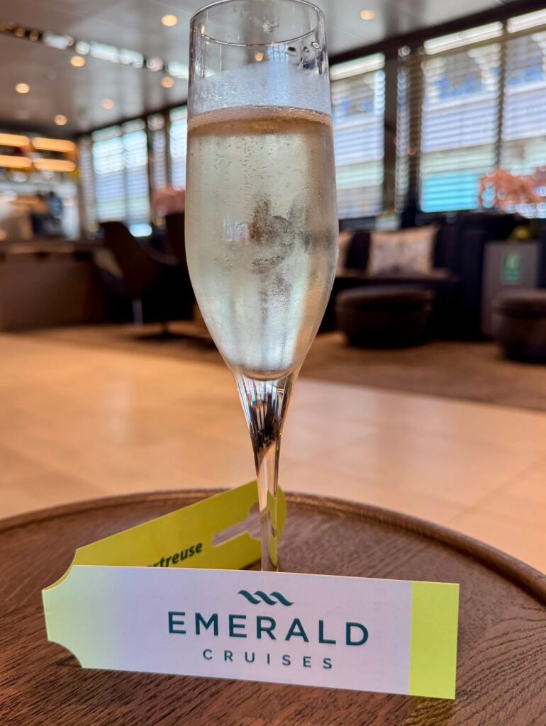 Champagne welcome