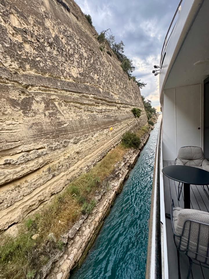 Corinth Canal Passage