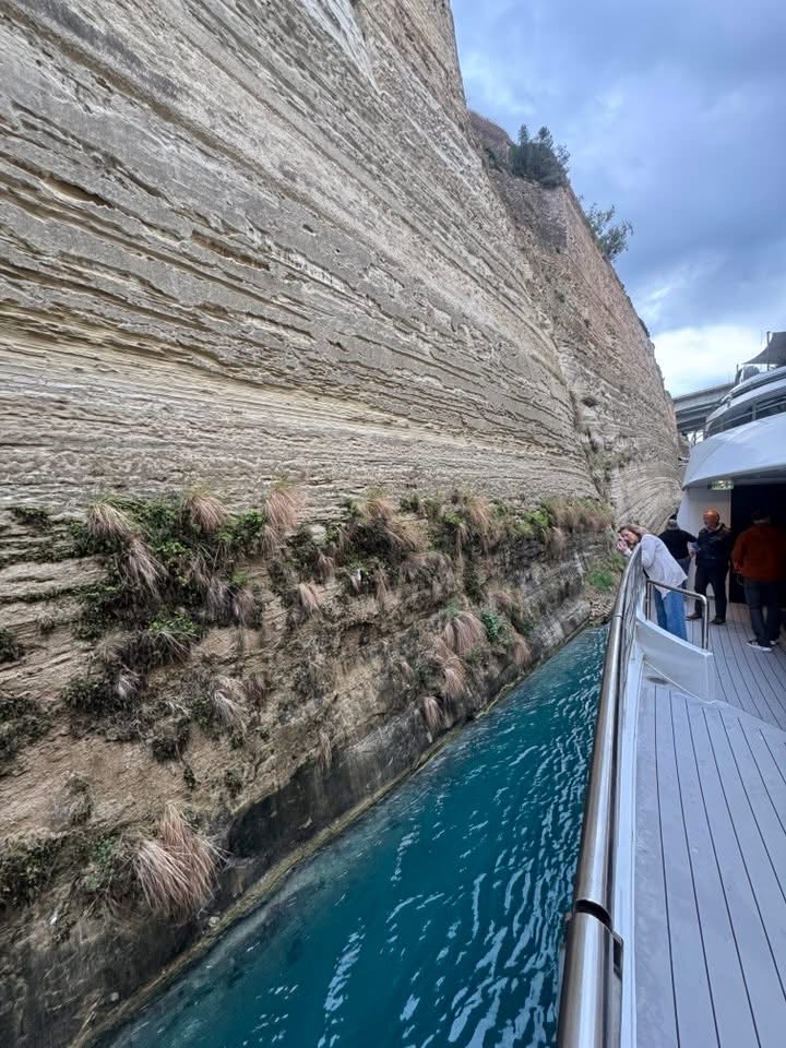 Corinth Canal Passage