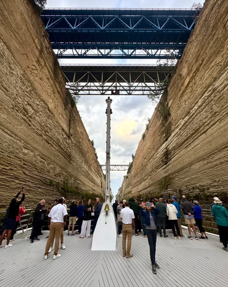 Corinth Canal Passage