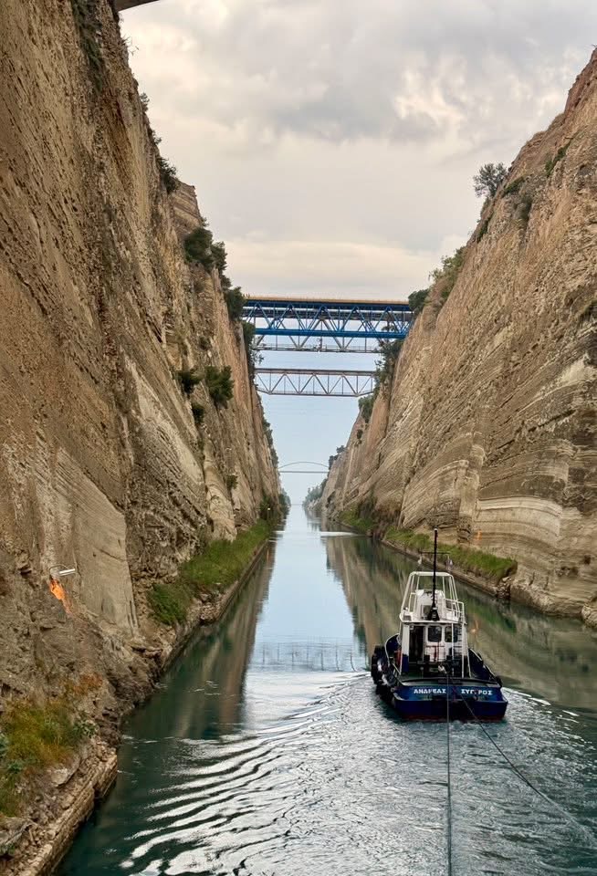 Corinth Canal Passage