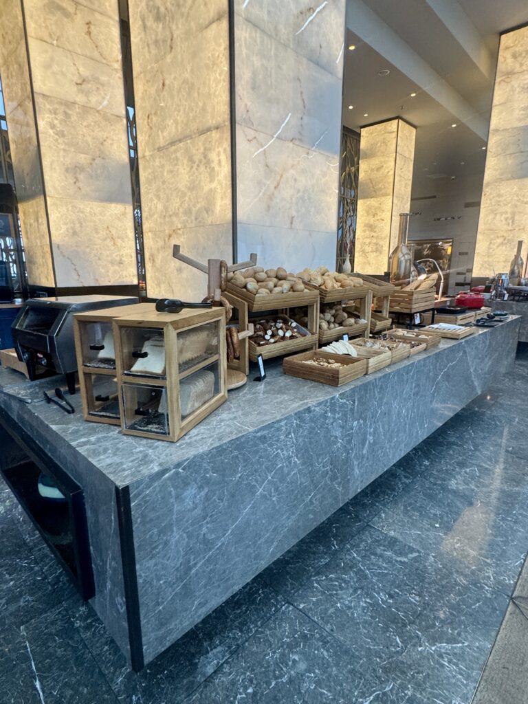 Breakfast buffet