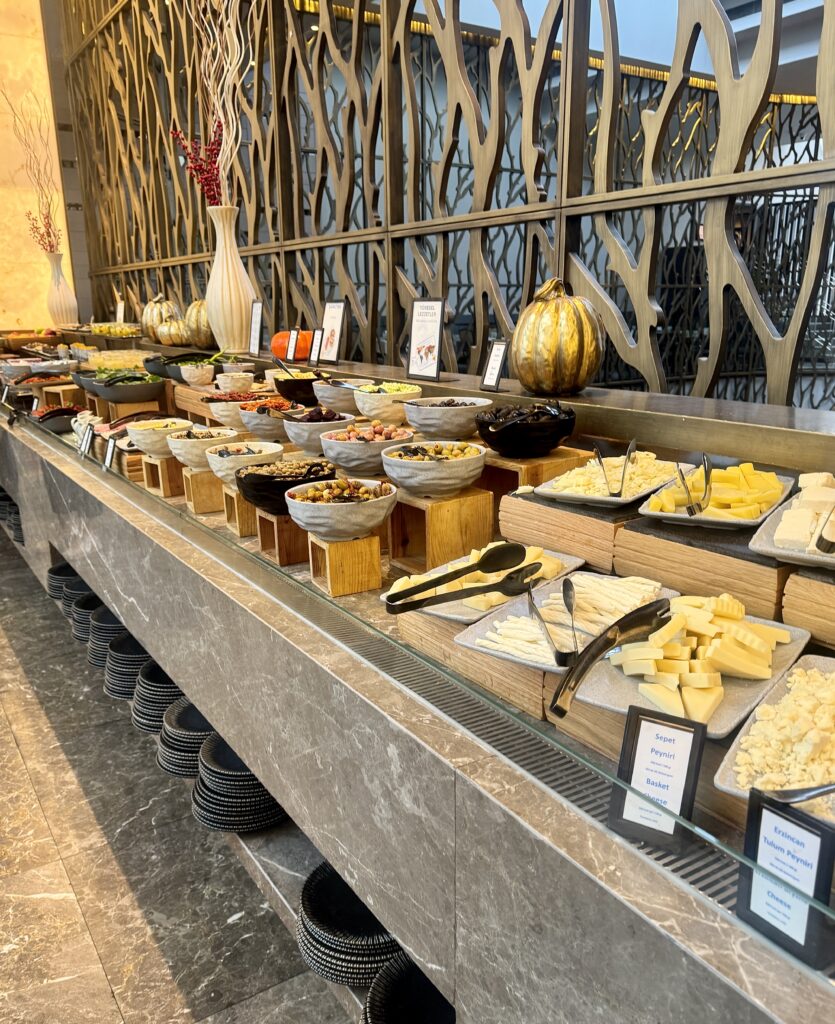 Breakfast buffet Ankara Hilton