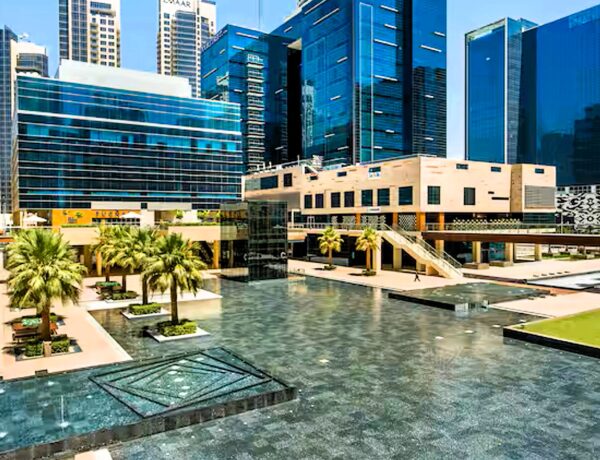 Bay Square and the Doubletree Business Bay Dubai