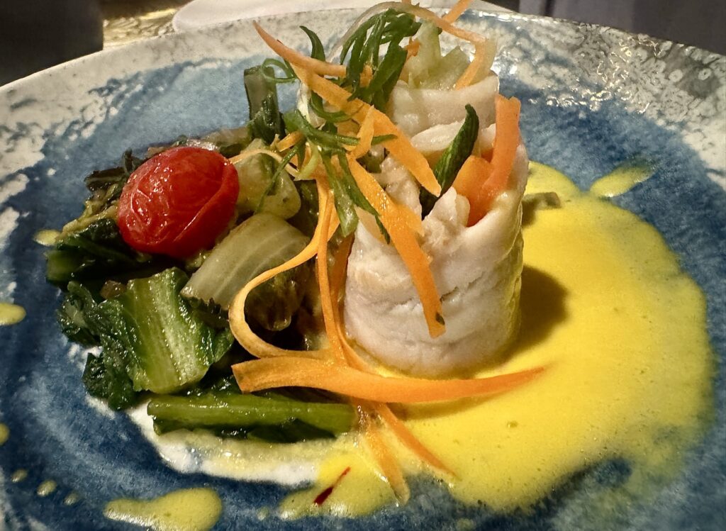Dinner on board