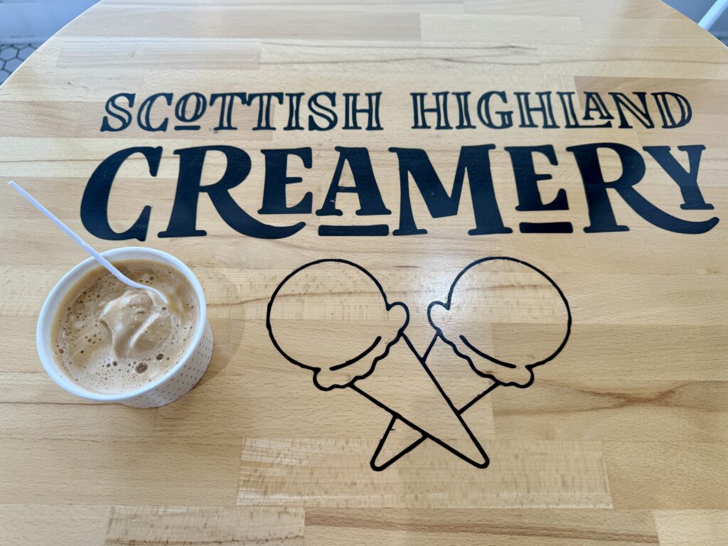 Ice cream shop in Oxford