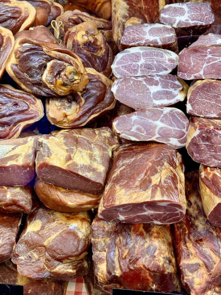 Cured meat