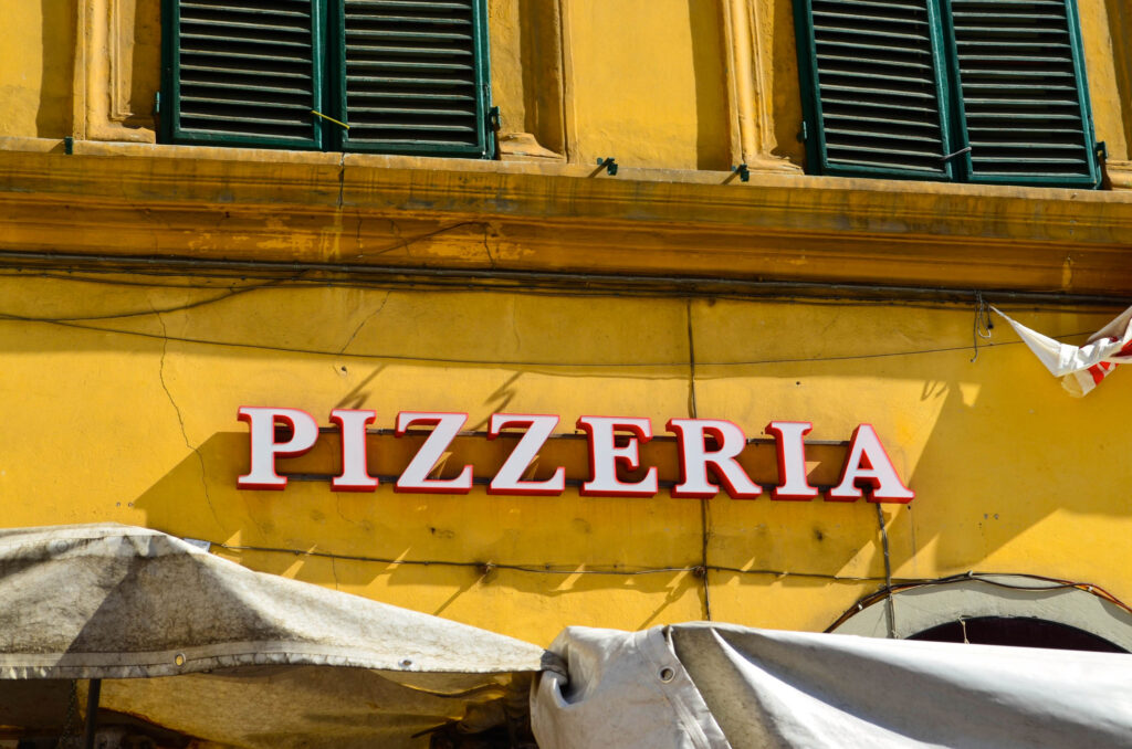 Pizza sign