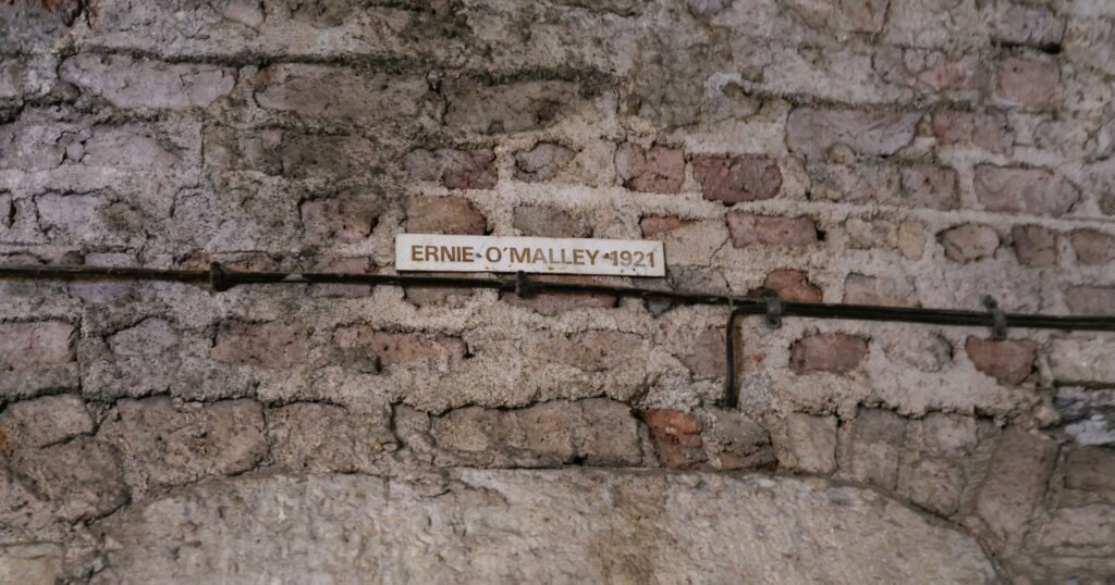 One of markers for one of the prisoners executed after the Easter Uprising