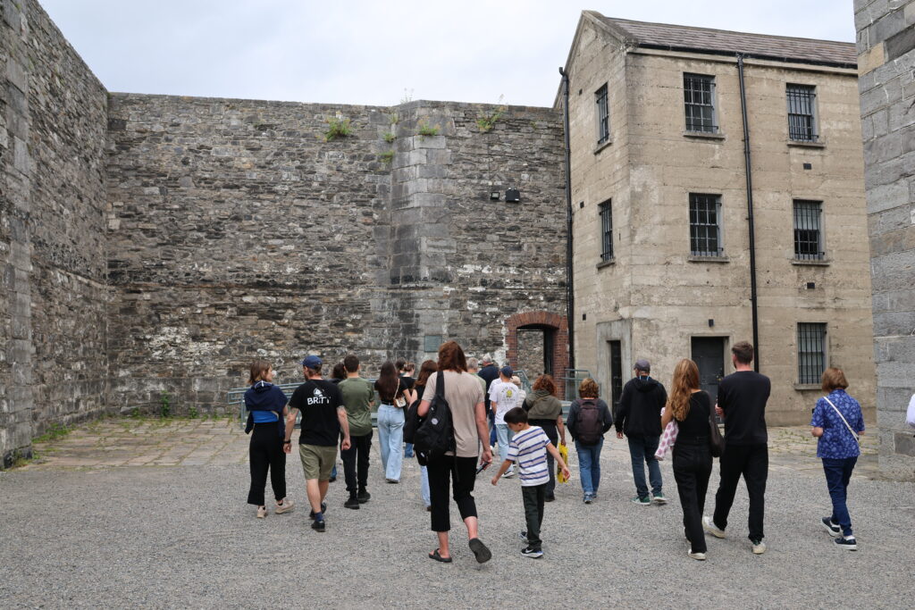 Kilmainham Gaol yard