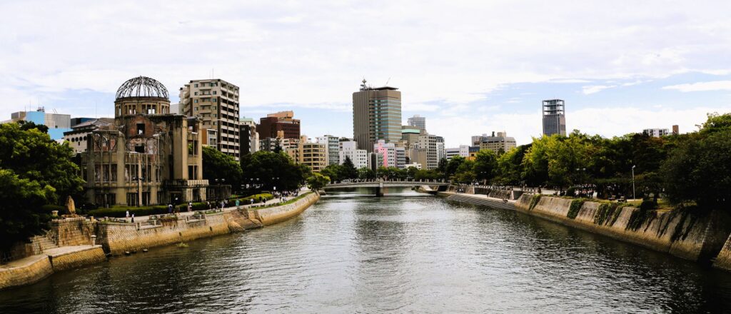 Hiroshima and the river that divides it