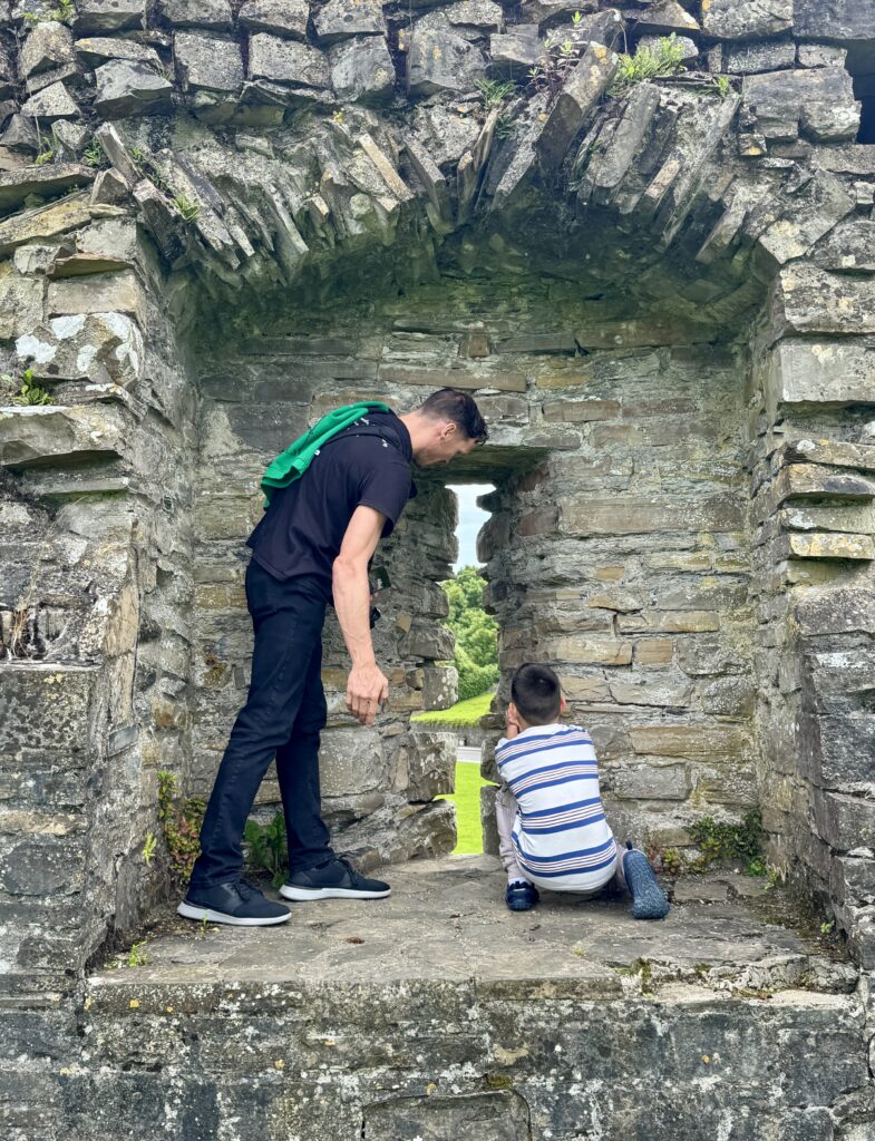 Trim Castle Traveling internationally with a child