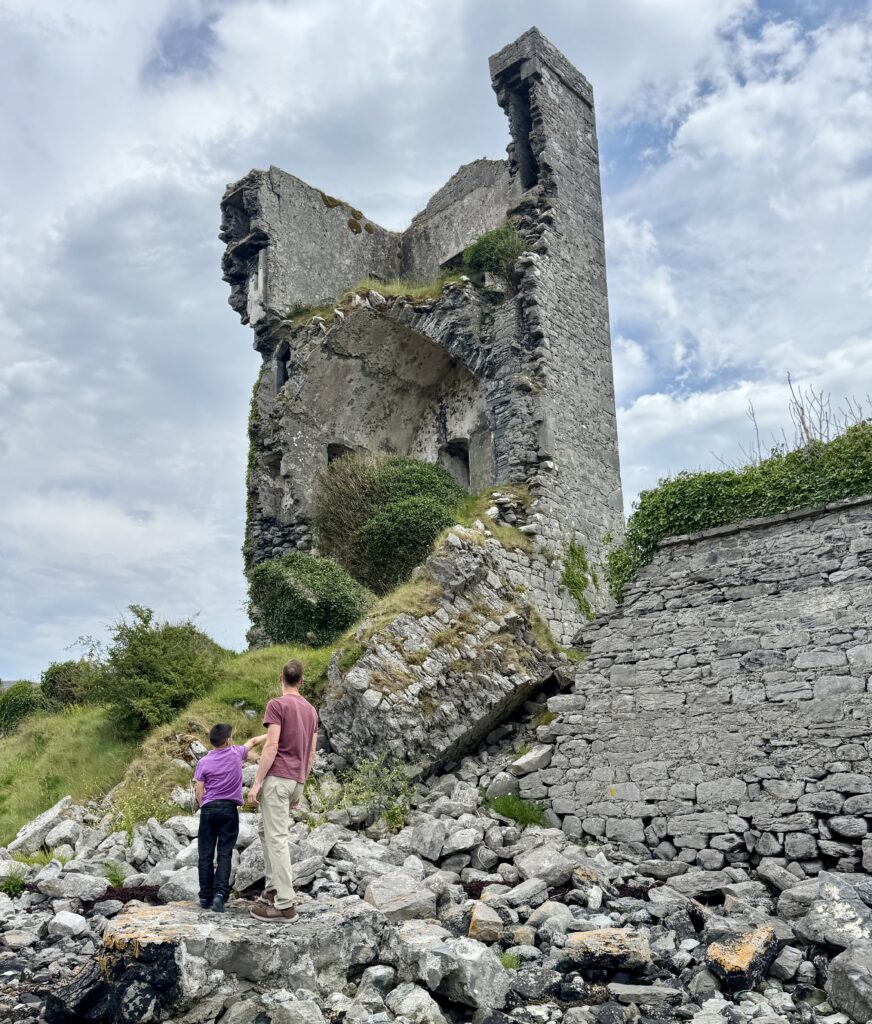 Ireland Afternoon tea in Limerick Ireland Traveling internationally with a child