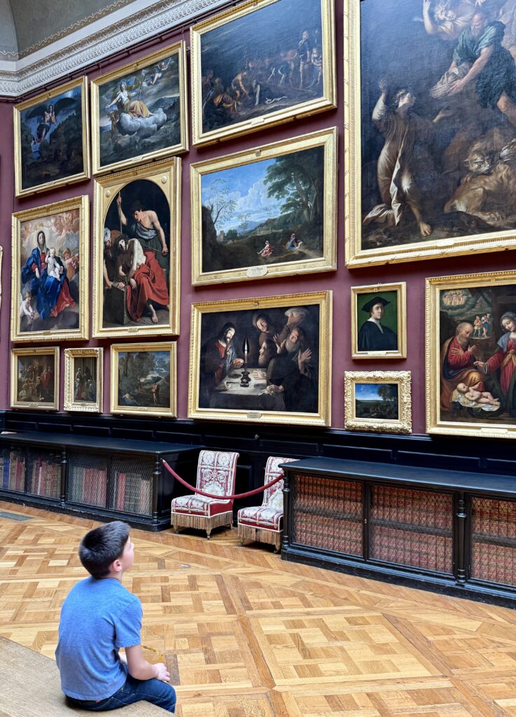 Chantilly Castle France Afternoon tea in Limerick Ireland Traveling internationally with a child