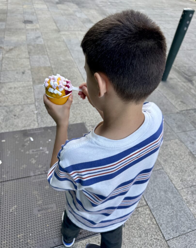 Ice cream in Dublin