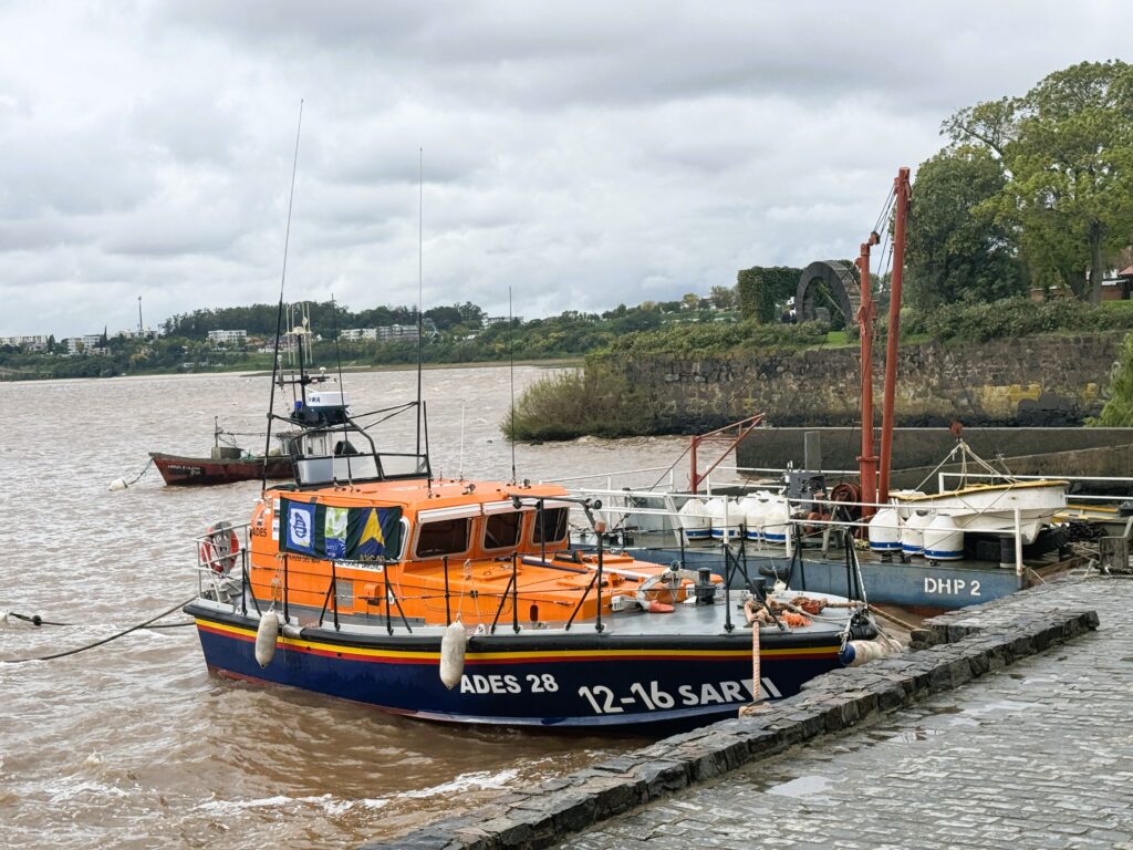 Boat in port